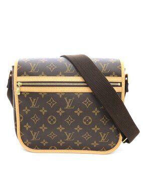 Louis Vuitton Messenger Bosphore PM Shoulder Bag Monogram Canvas Brown